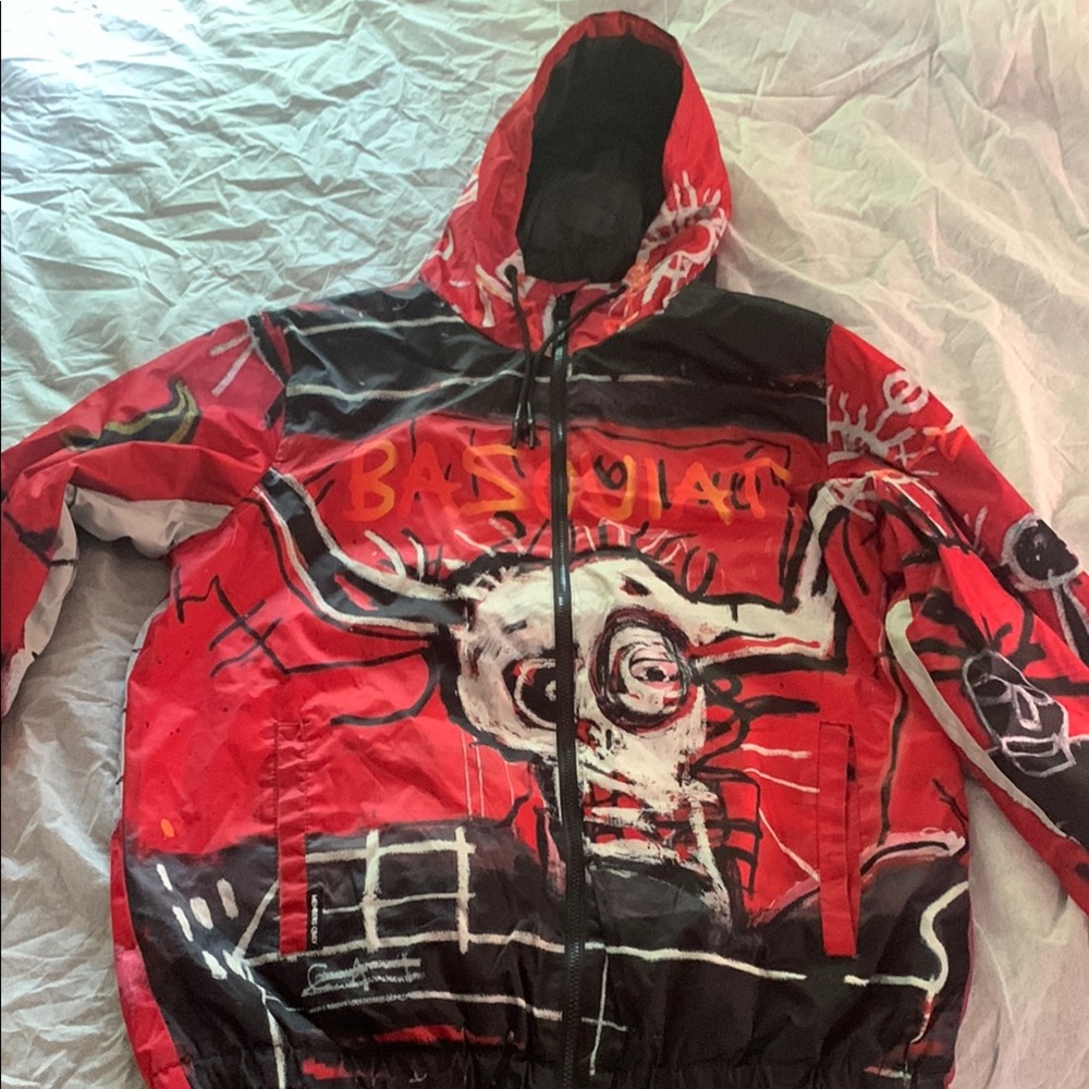 Red Graphic Men's Jacket